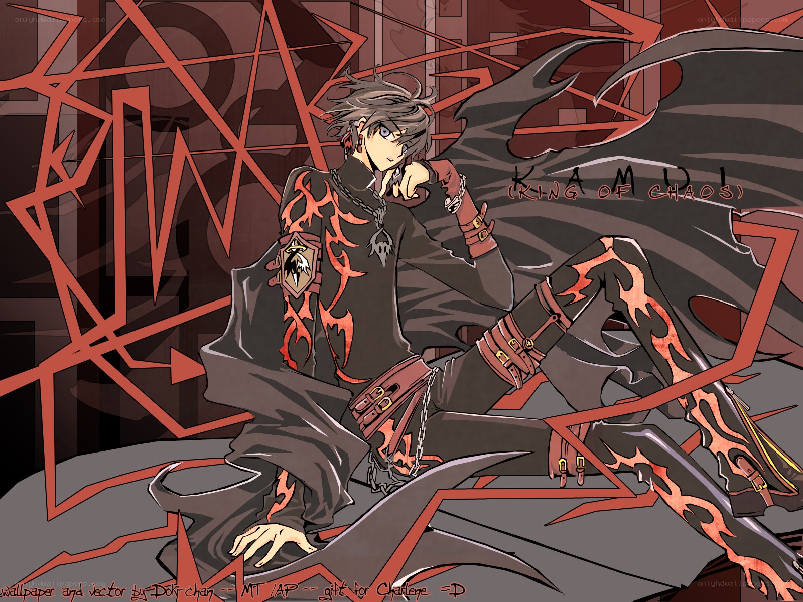 chaos king anime character