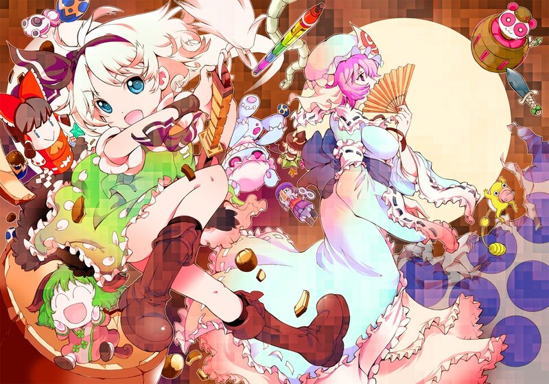 Chaos of Touhou characters
