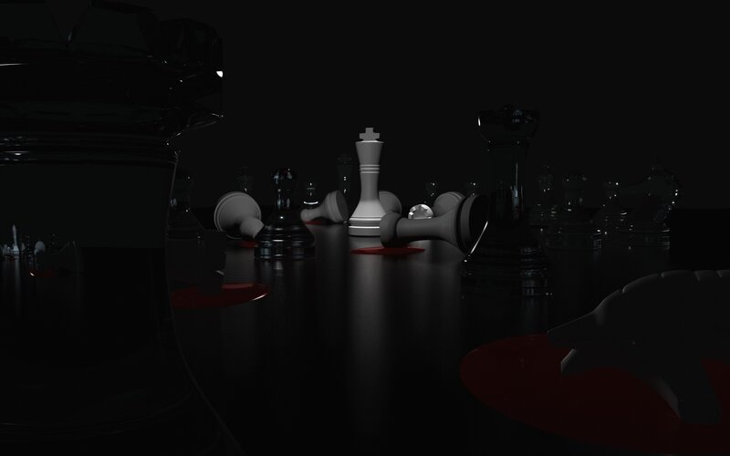 Chaos on the chessboard
