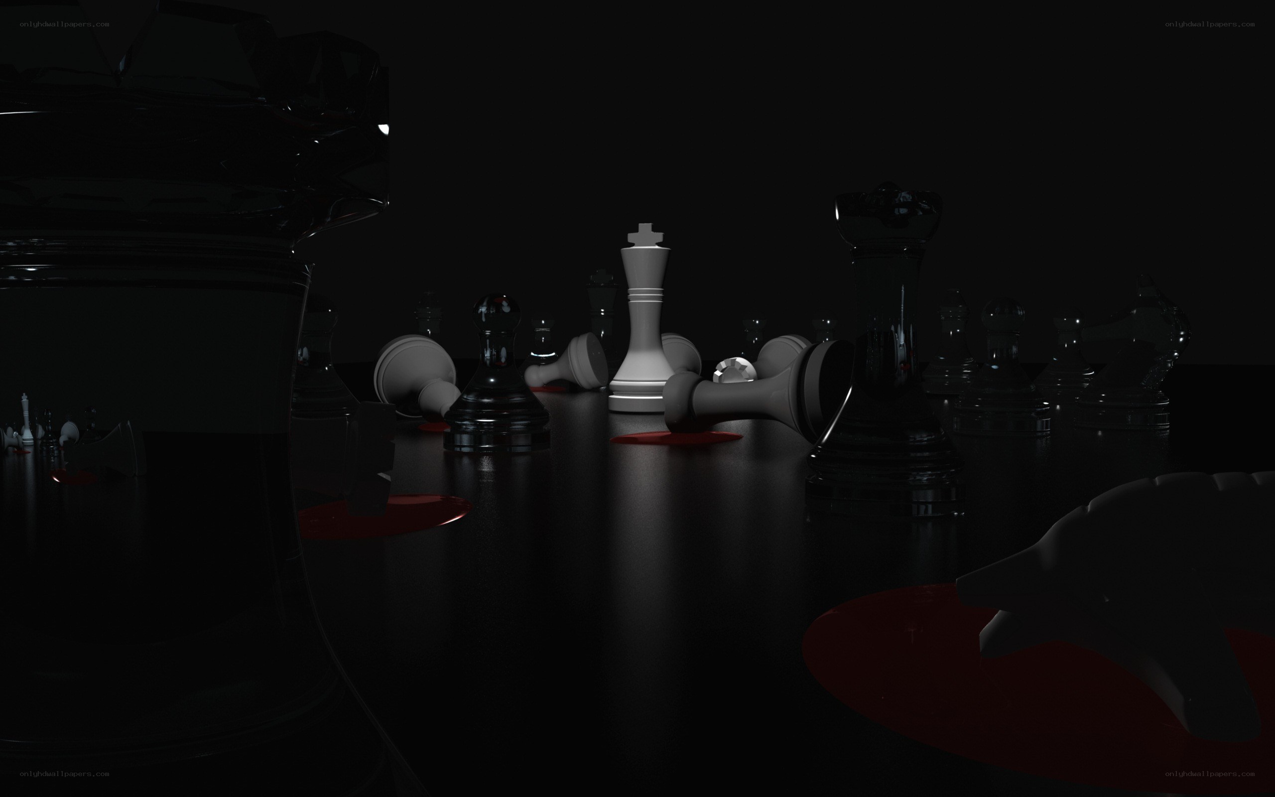 Chaos on the chessboard