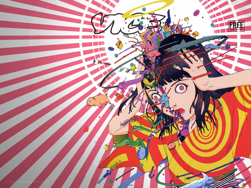 chaotic anime character illustration