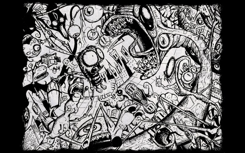Chaotic Cartoon Creatures