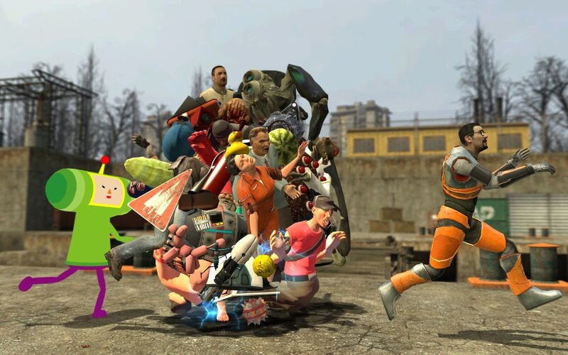 chaotic character pile-up