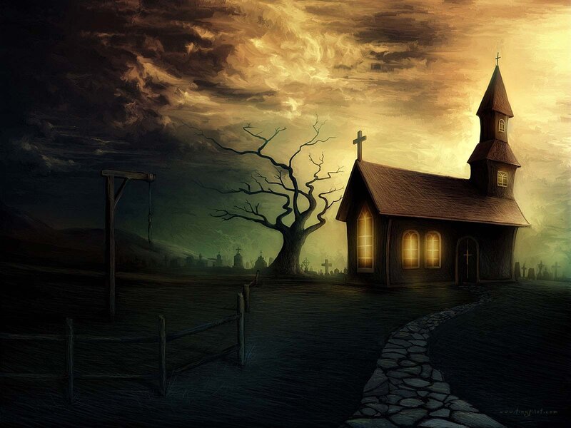 Chapel in Graveyard