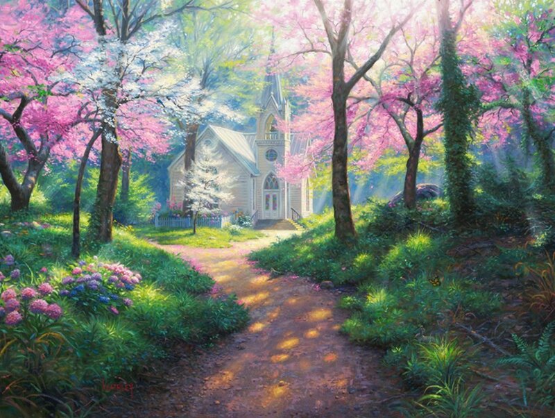 Chapel in Spring Forest