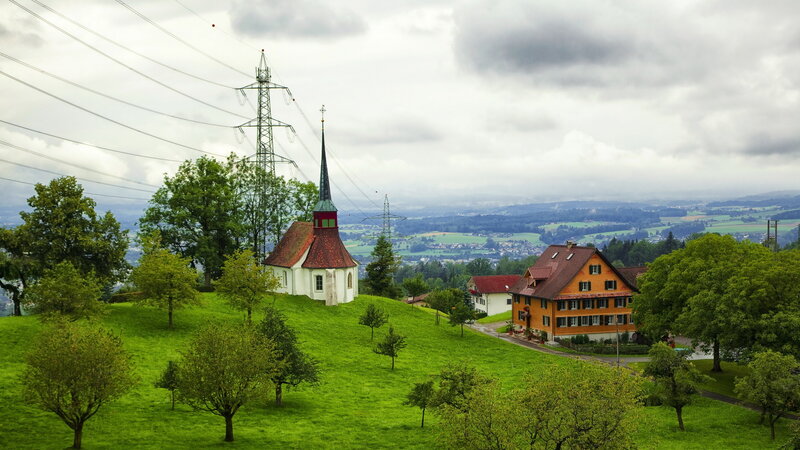 Chapel on a Green Hill — Serene