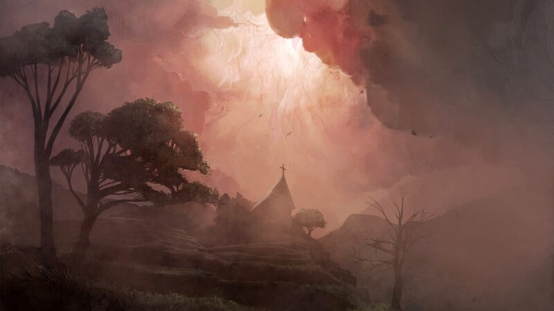 Chapel on a Hill — Pink