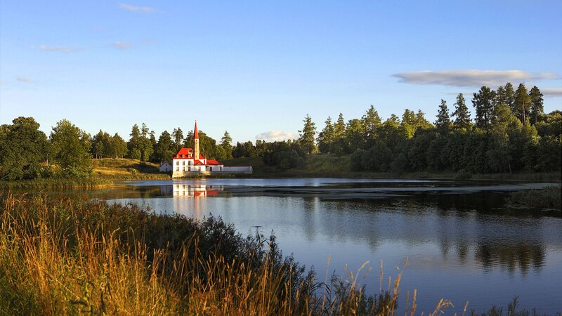Chapel on a Lake
