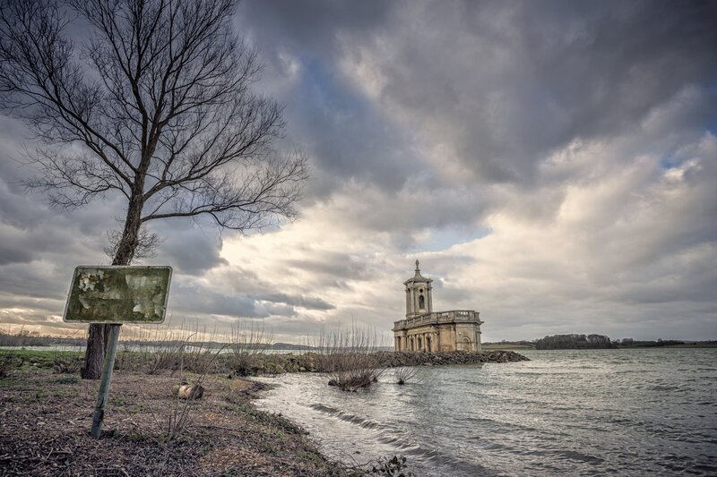 Chapel on a River Island