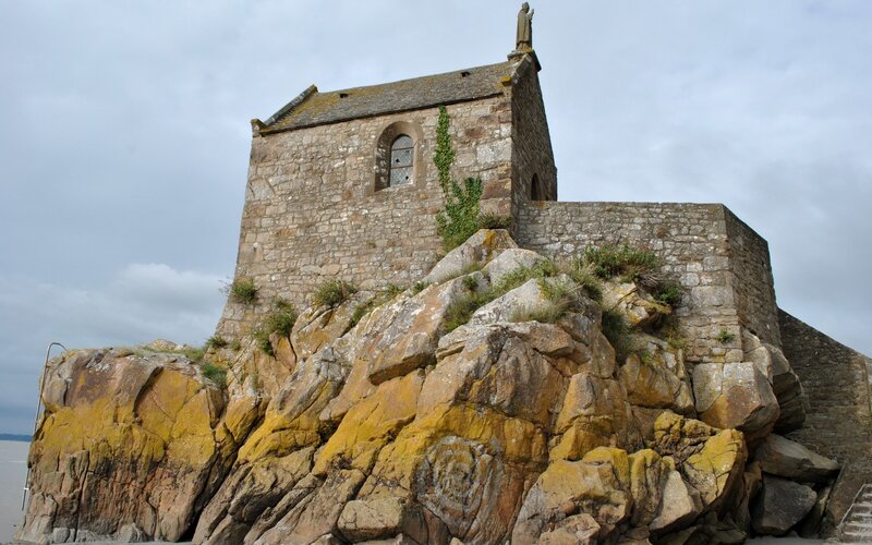 Chapel on a rocky outcrop