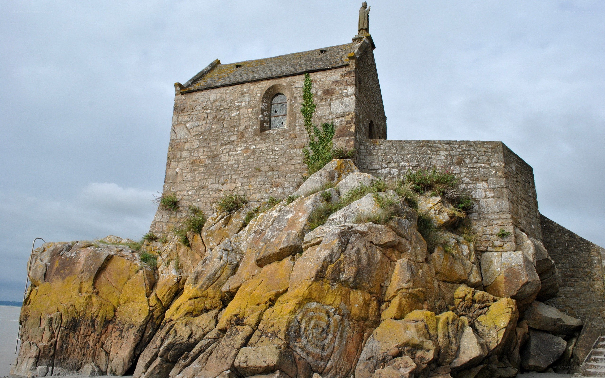 Chapel on a rocky outcrop