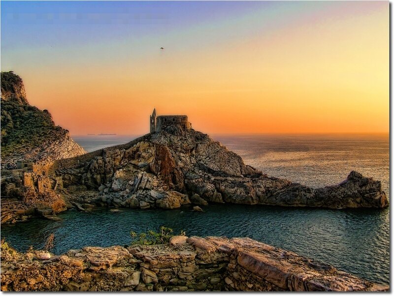 Chapel on Rocky Cliff