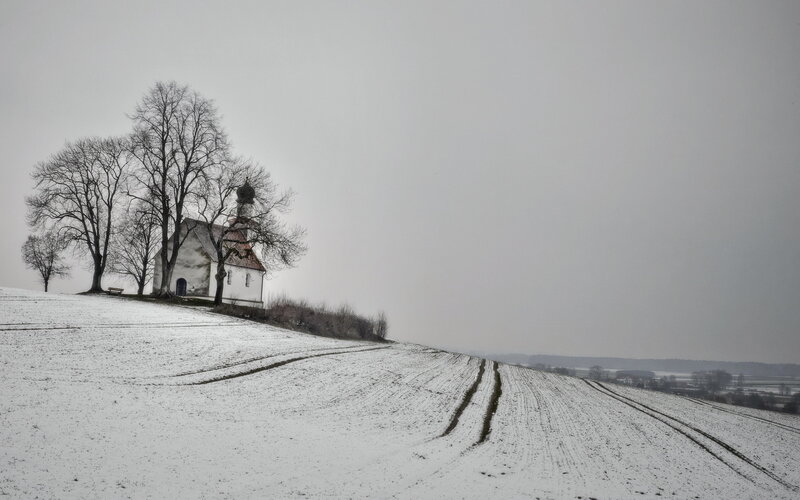 Chapel on Snowy Hill — White