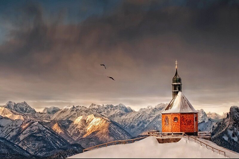 Chapel on Snowy Mountain