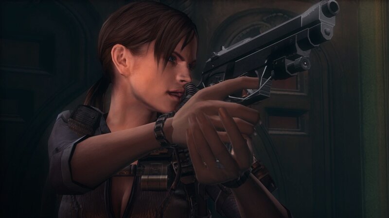 character aiming pistol