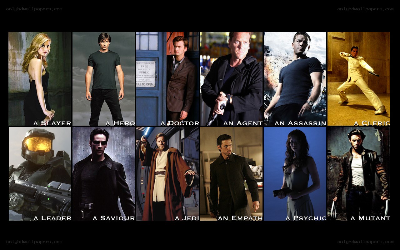 Character archetypes from pop culture