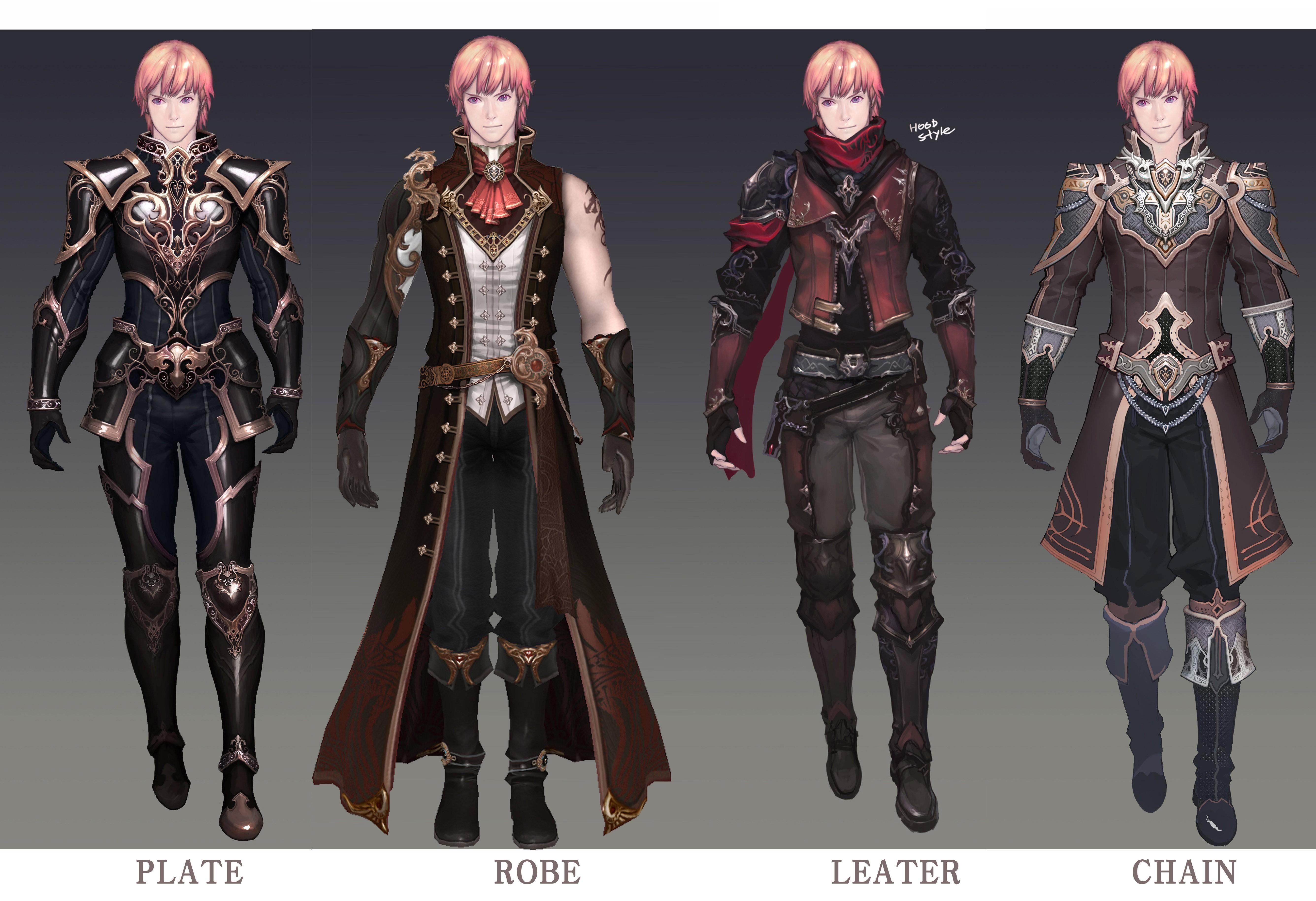 Character armor concept art