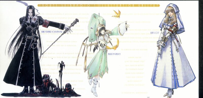 Character art from a fantasy illustration gallery