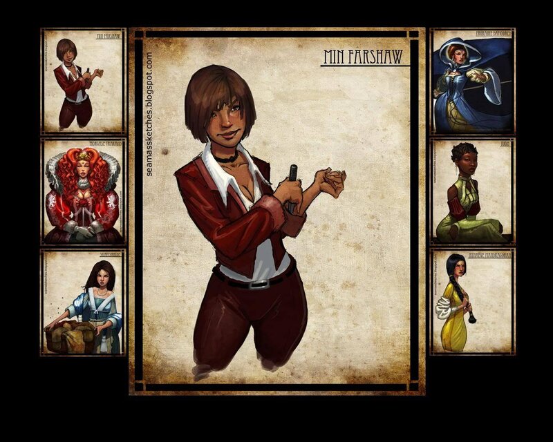 Character art of Min Farshaw