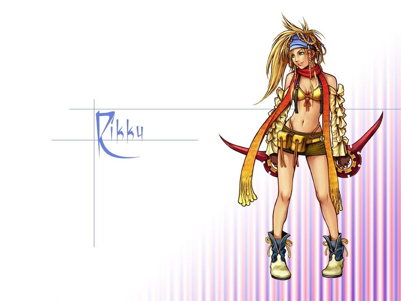 Character art of Rikku