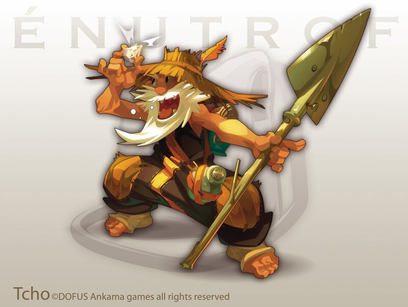 Character art of Tcho from Énutrof