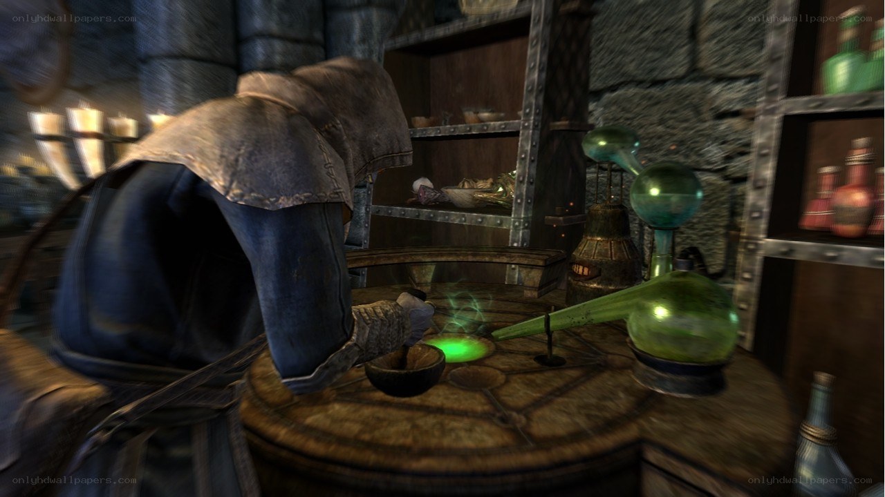 character at alchemy table