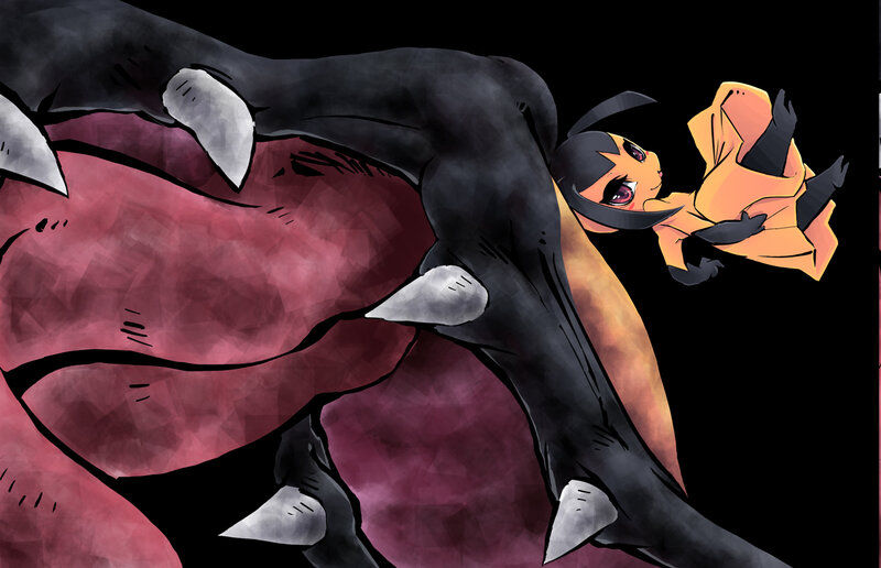 Character attacked by monster