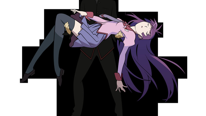 character being carried by another