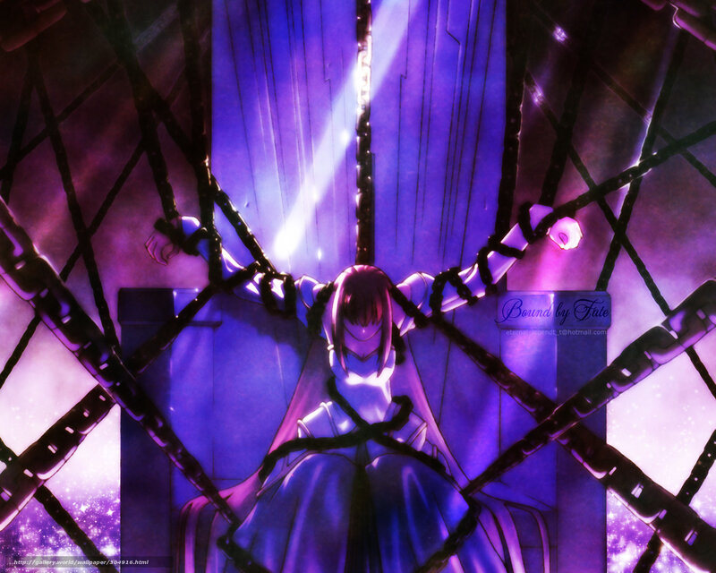 Character bound by chains