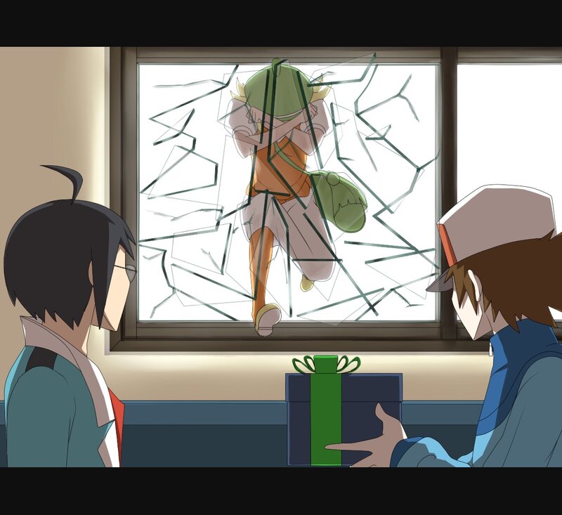 Character Breaking Window