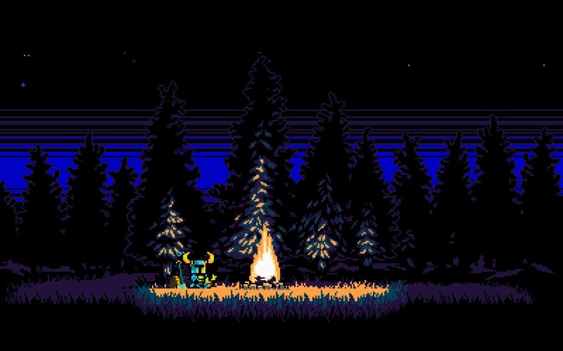 Character by Campfire — Black