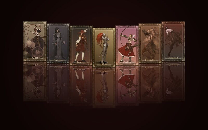 Character Cards in a Row
