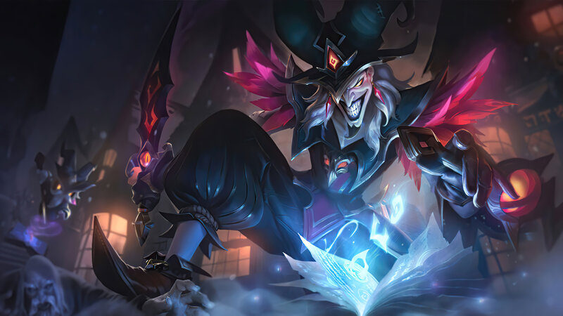 Character Casting Spell — Black, Dramatic