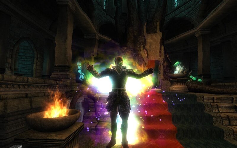 Character Casting Spell — Green