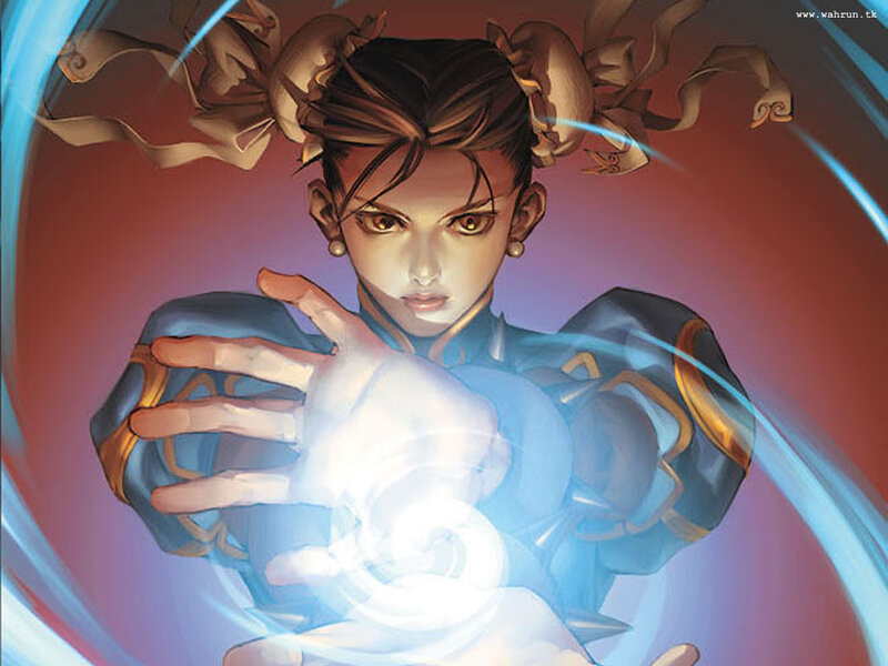 character casting spell