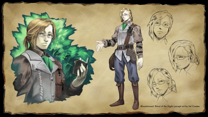 Character Concept Art — Brown, Dramatic