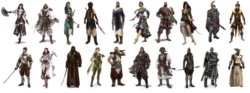 Character Concept Art — Brown