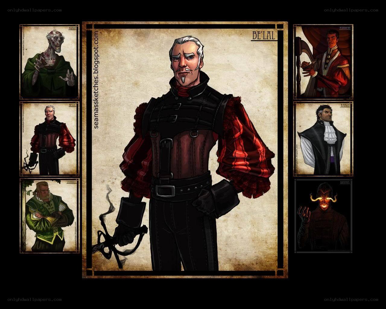 Character concept art collection