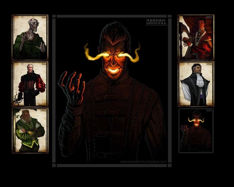 Character concept art collection