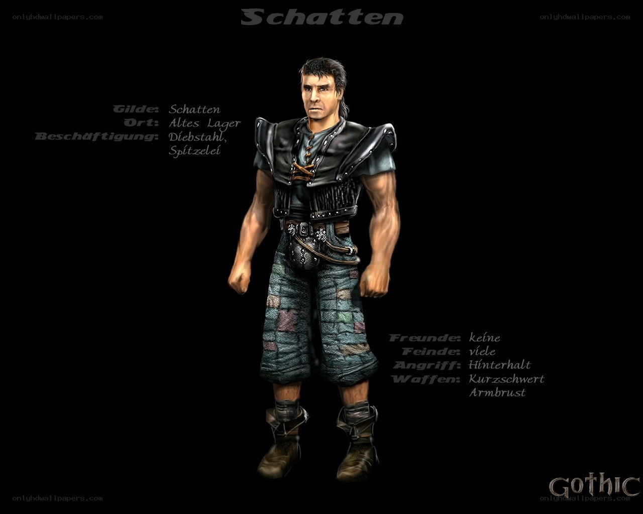 Character concept art for Schatten