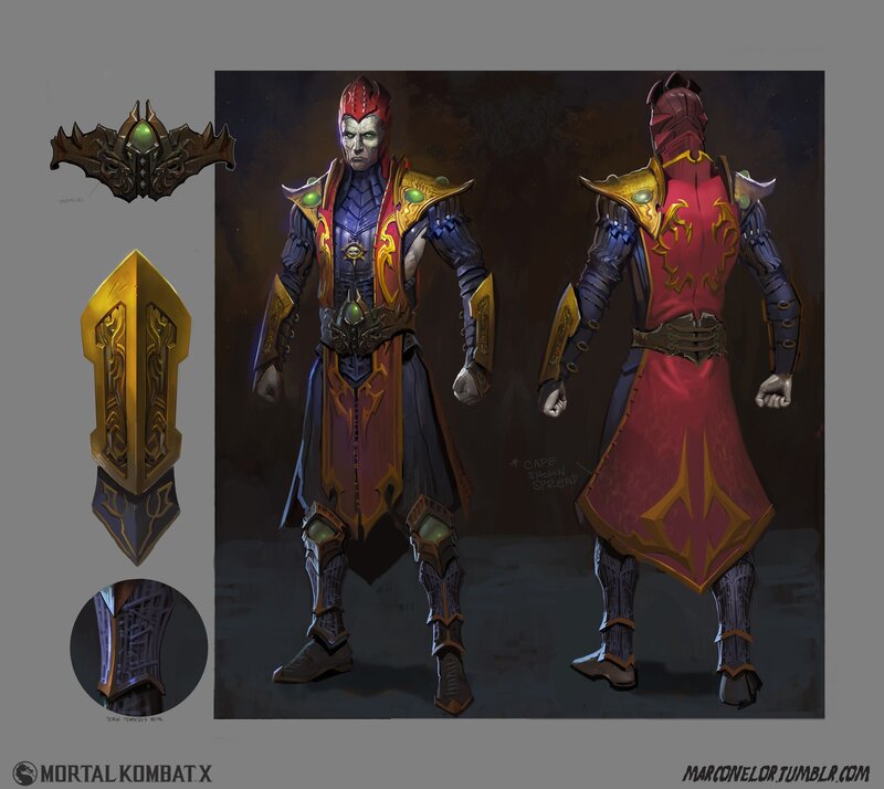 Character Concept Art — Red