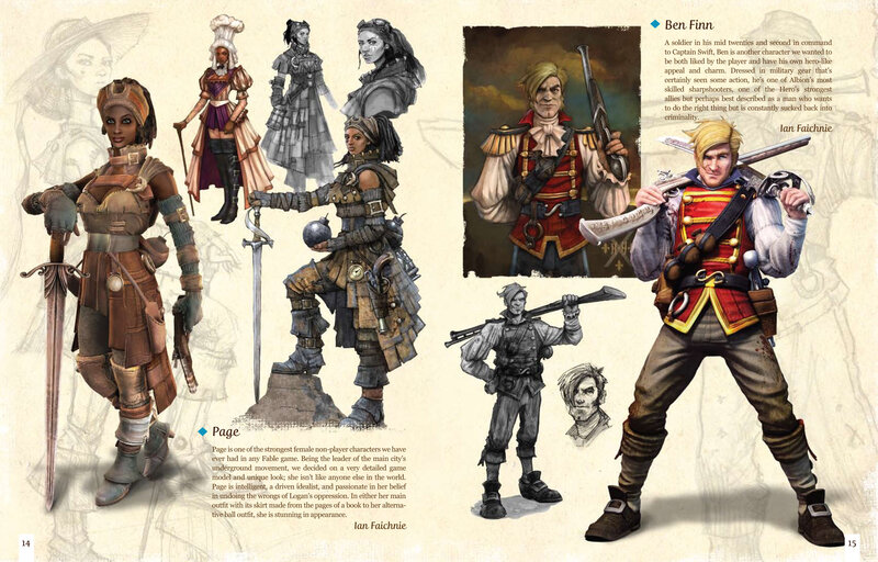 Character design art book