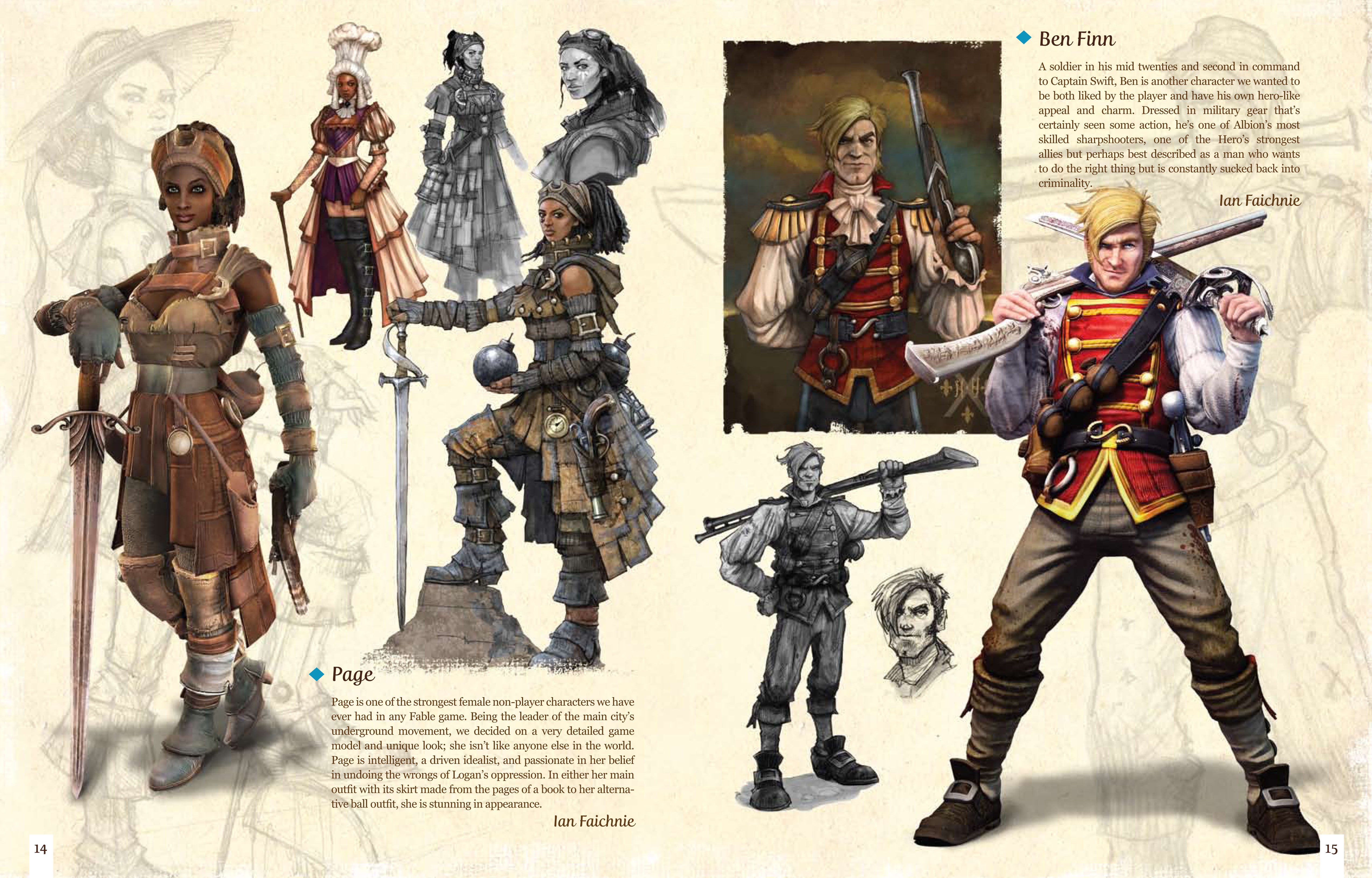 Character design art book
