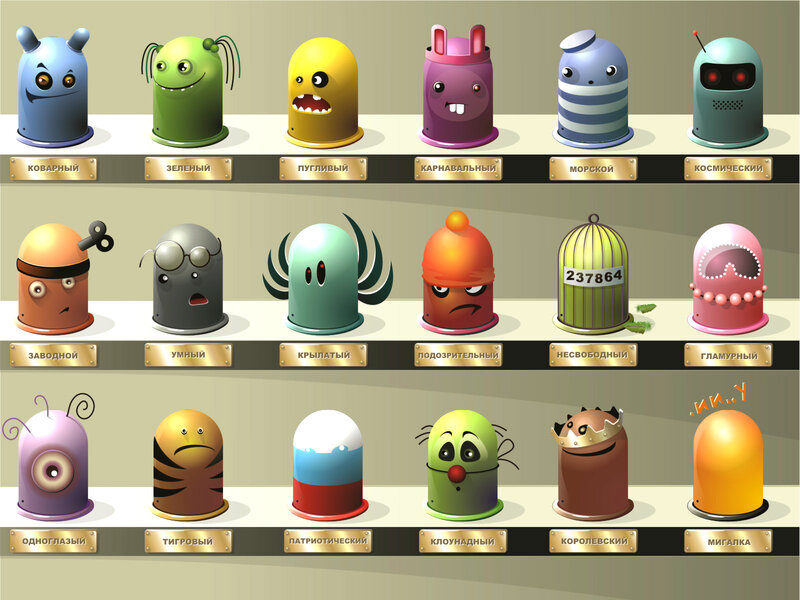 Character design collection