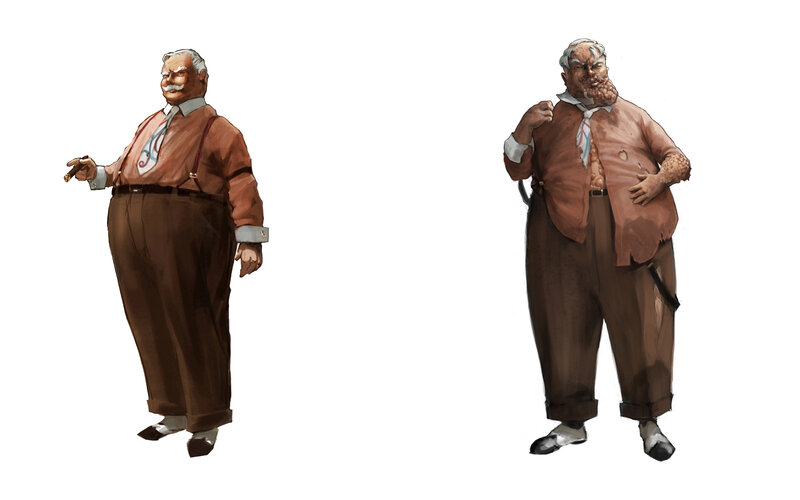 Character design concept art