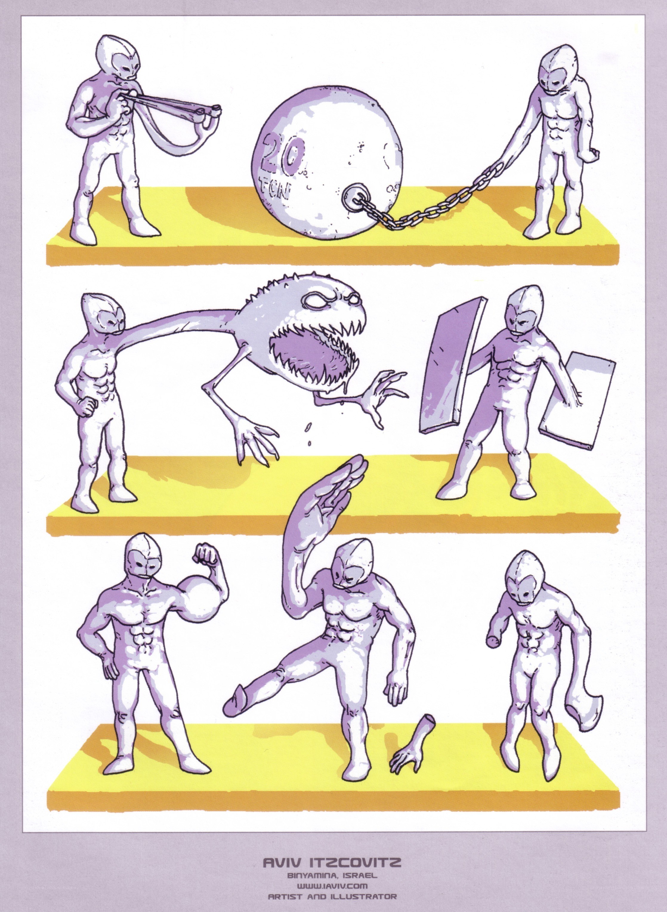 Character design concept art