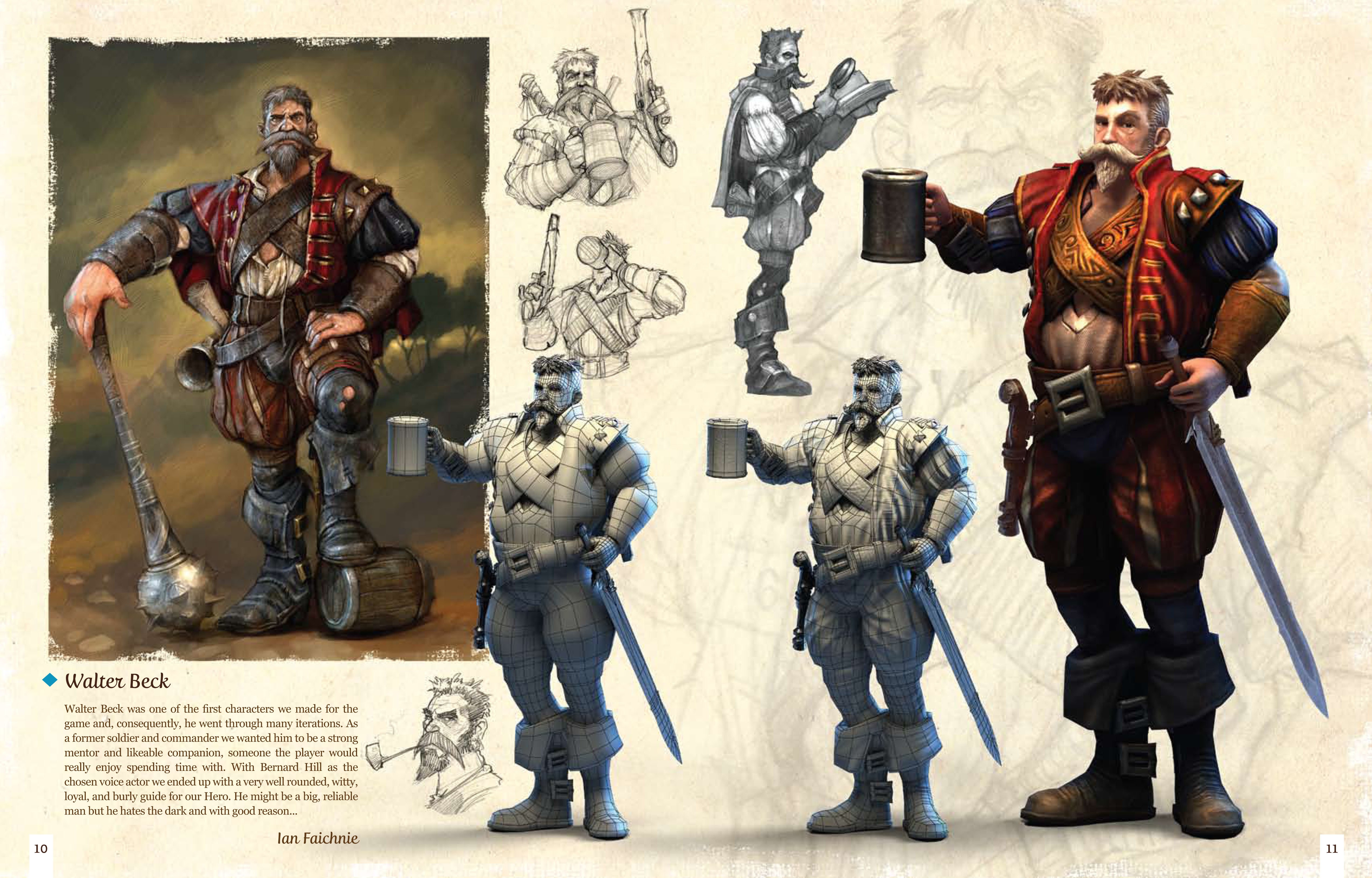 Character design concept art