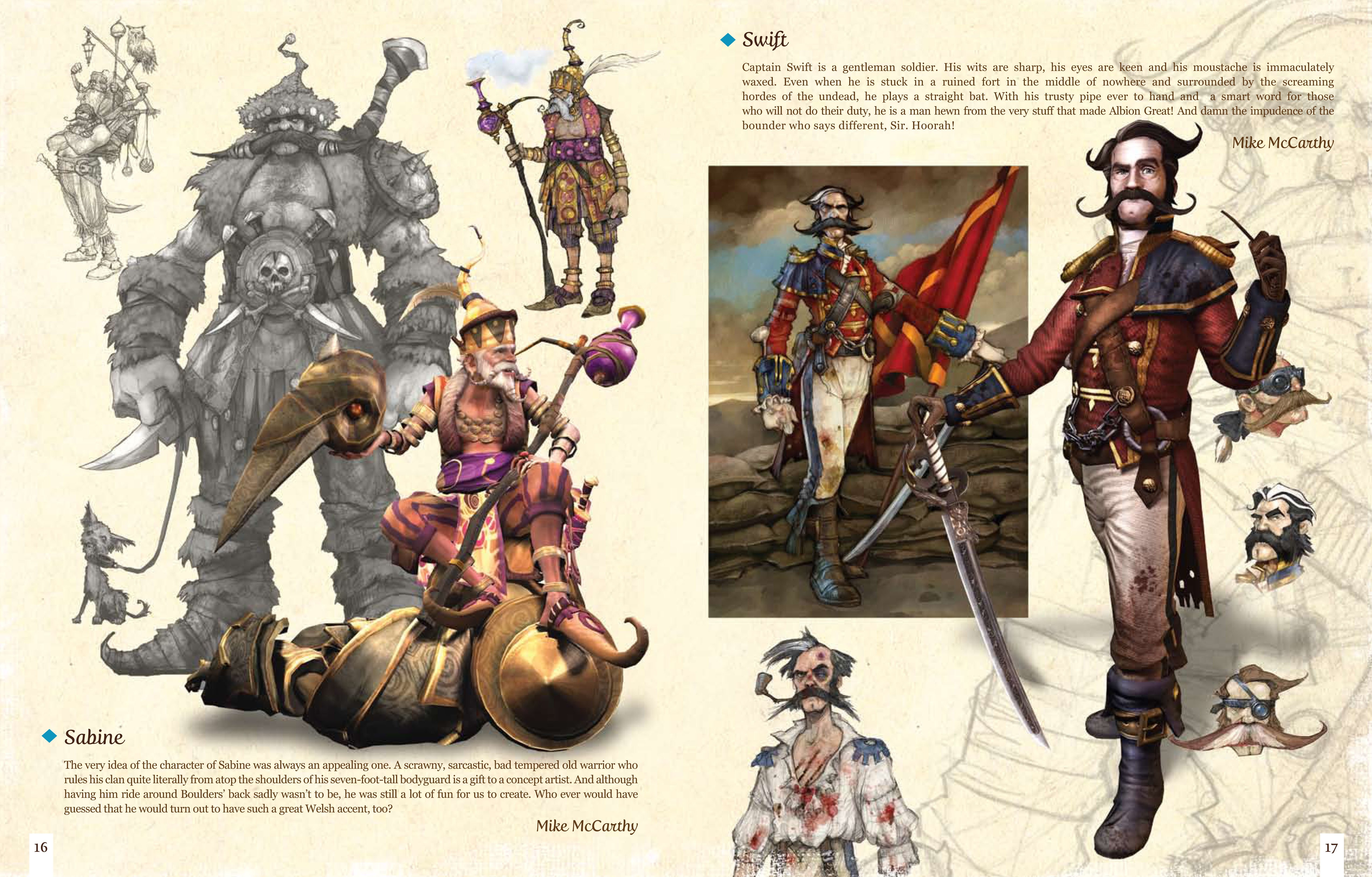 Character design concept art