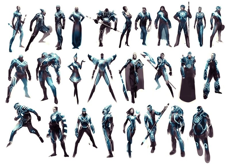 Character design concepts