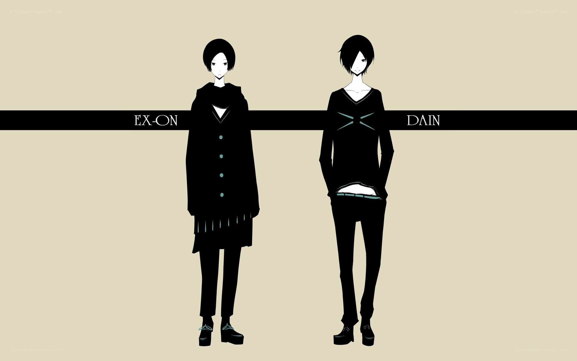 Character design for Ex-On and Dain